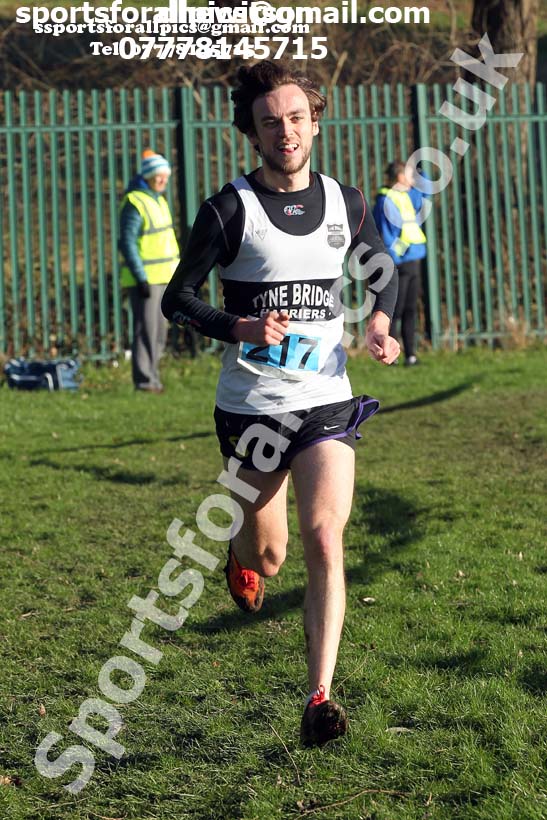Senior mens 2020 Birtley Cross Country Relay, County Durham.  Photo: David T. Hewitson/Sports for All Pics
